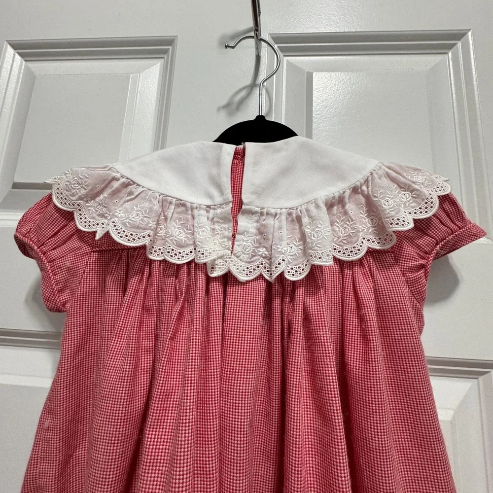 Linda Harris size 18 months short sleeve collared dress